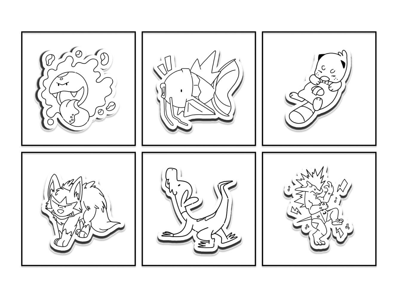 Yu Nagaba Stickers Volume 1