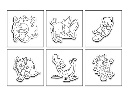 Yu Nagaba Stickers Volume 1